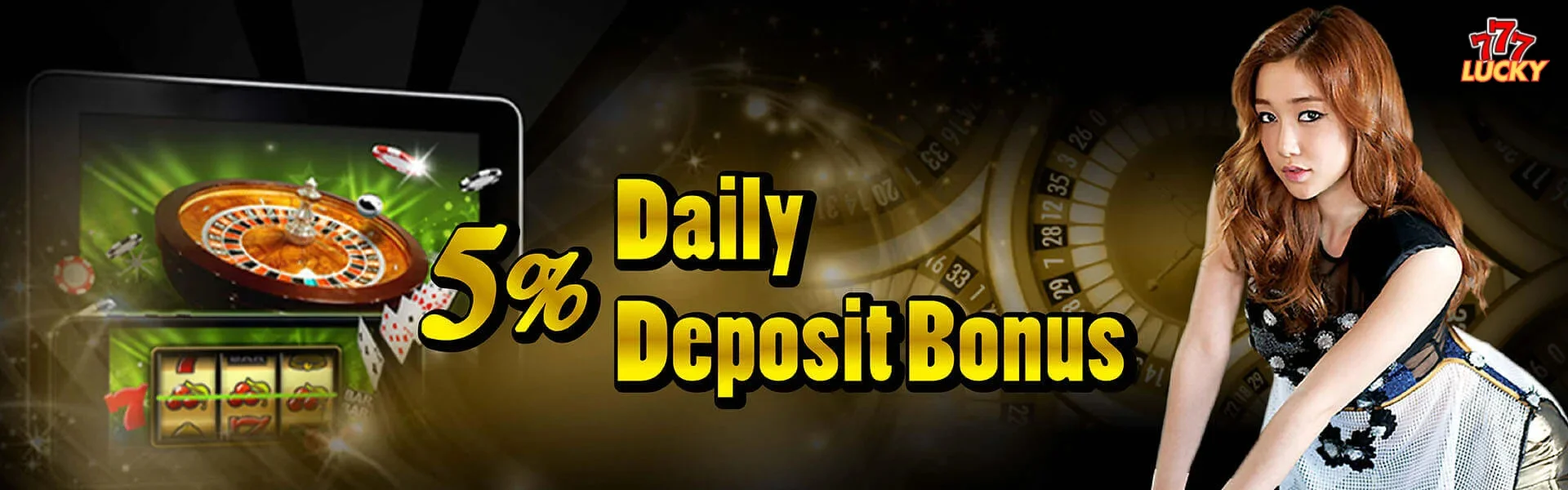 5% Daily Deposit Bonus